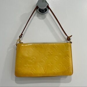 Louis Vuitton Vintage Mustard Yellow Monogram Pochette